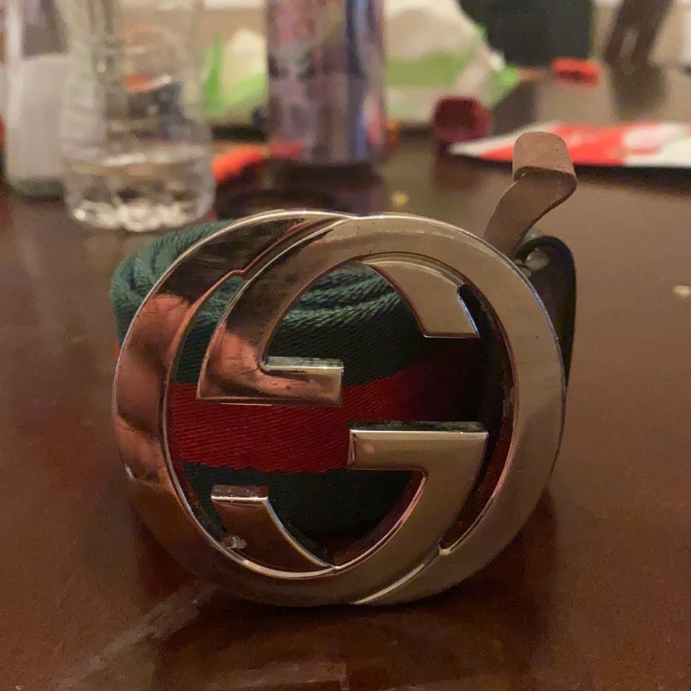Gucci interlocking G pure web belt